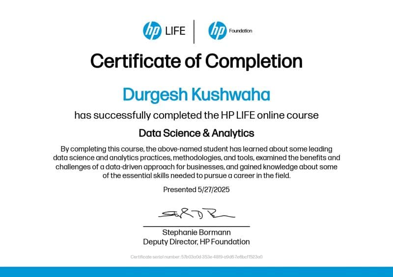 Data Science & Analytics